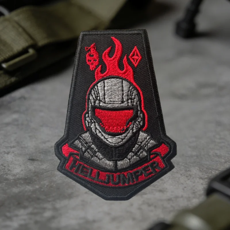 Orbital Drop Shock Trooper parche táctico bordado velcro - imagen 4