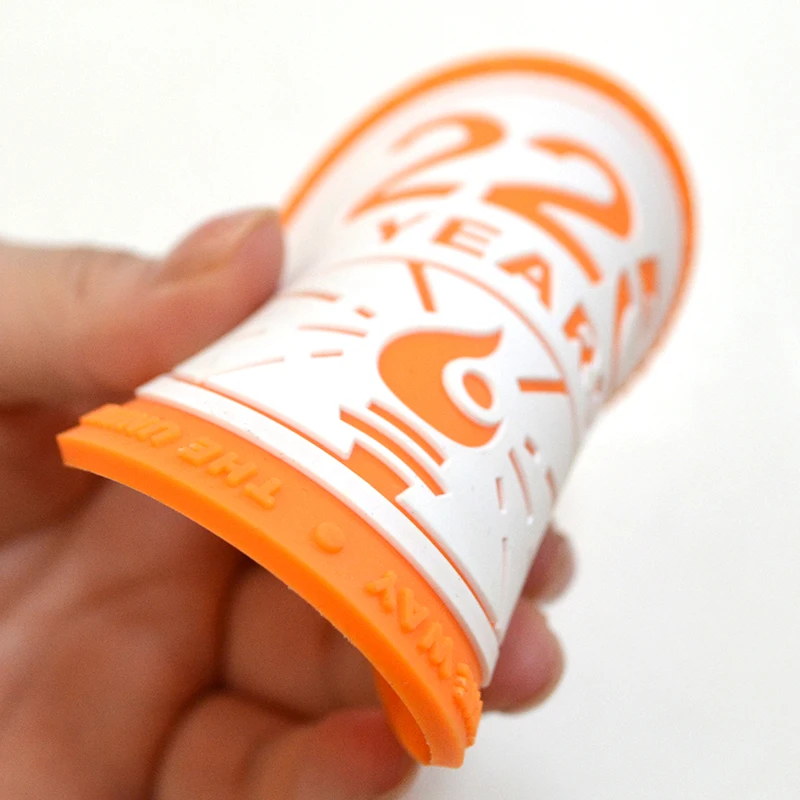 Posavasos de té con logotipo, silicona y PVC suave resistente al calor - imagen 4
