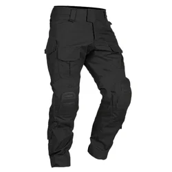 Pantalones tácticos cargo Multicam con rodilleras – Transpirables