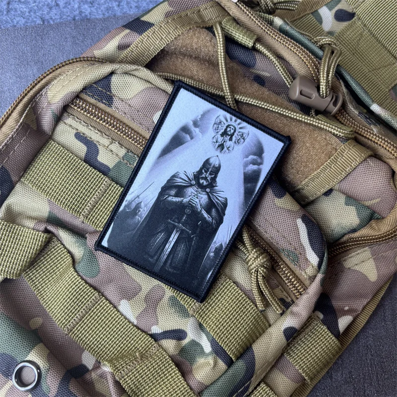 Parche táctico militar de moral con gancho y bucle para mochila - imagen 4