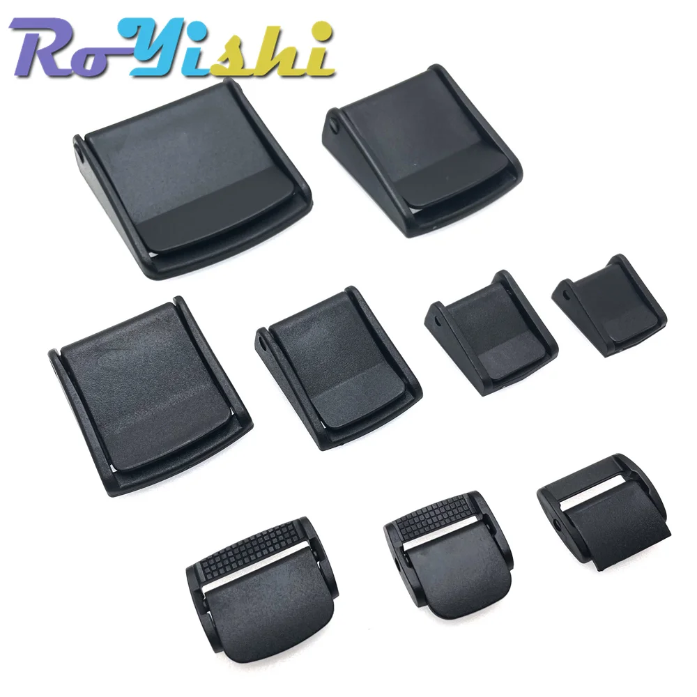 Hebilla cam negra para cinturón mochila – tallas 5/8" a 2" - imagen 4