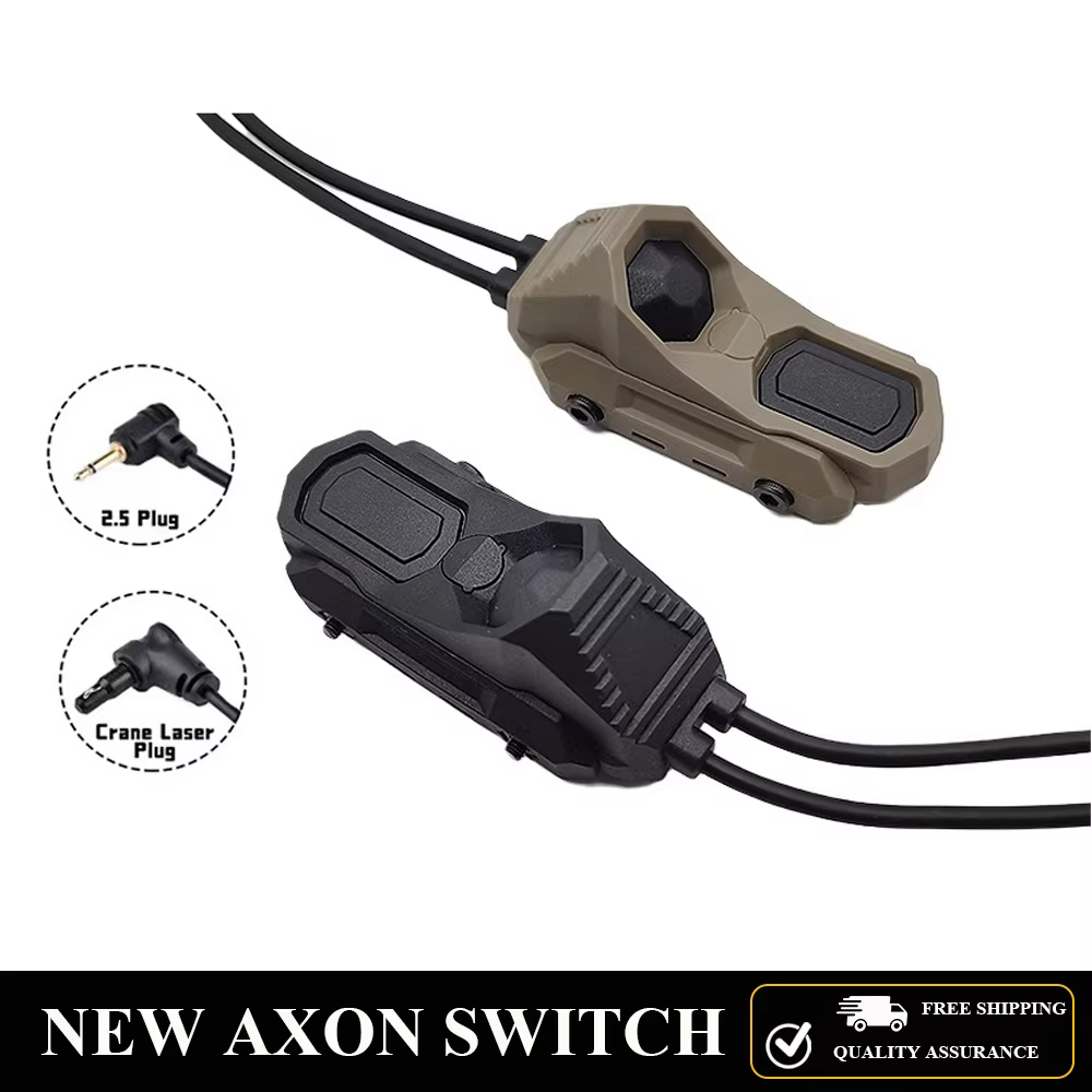 Linterna táctica AXON SF/2.5 con interruptor de presión remoto