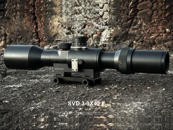 Riflescope SVD visor FFP retícula táctica resistente a golpes