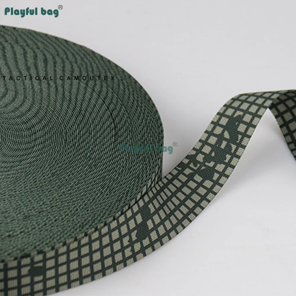 Cinta táctica MOLLE ripstop camuflaje nocturno desértico poliéster - imagen 2