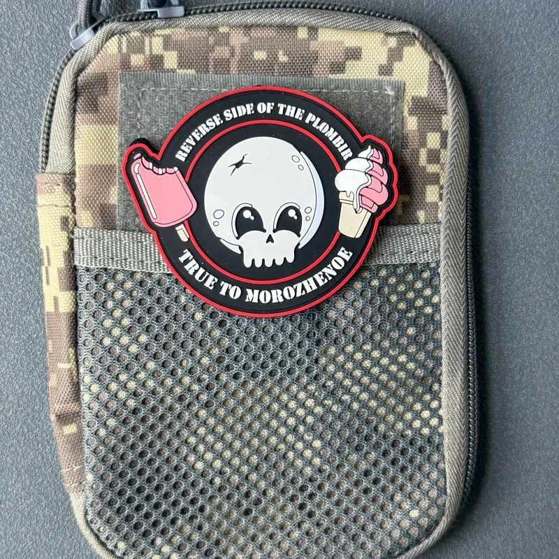 Parche táctico PVC con gancho y bucle para mochila, ropa, brazalete - imagen 2