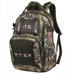 Mochila táctica Molle impermeable gran capacidad para trekking