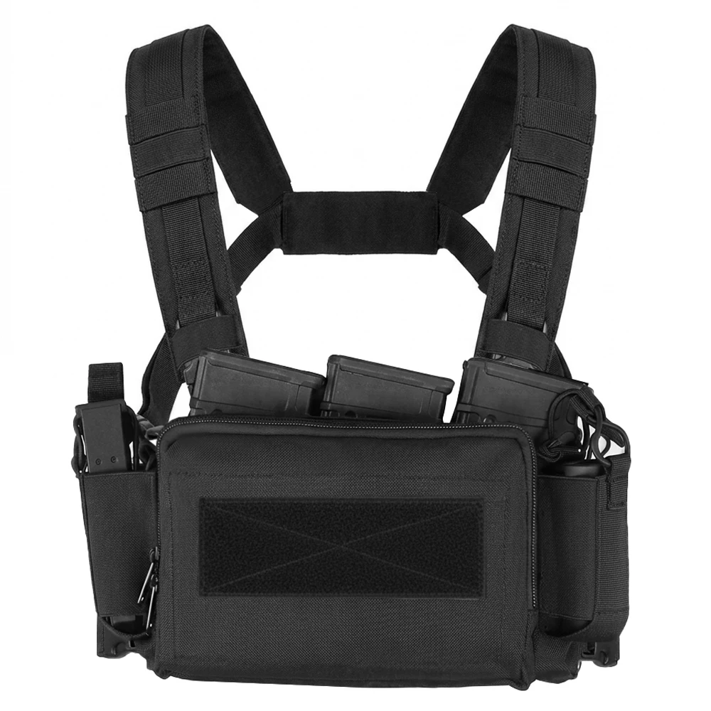 Chest rig táctico con triple portacargador y bolsillo administrativo - imagen 5