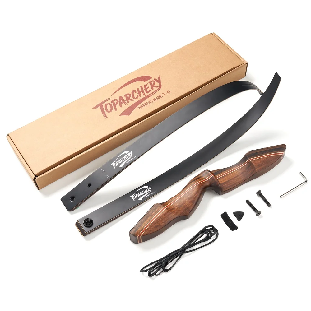 Extremidades de bambú laminado del arco TOPARCHERY