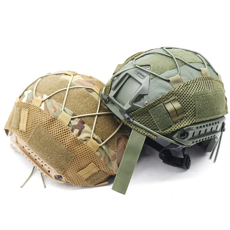 Funda táctica casco FAST MH PJ/BJ con rejilla ventilada airsoft - imagen 2