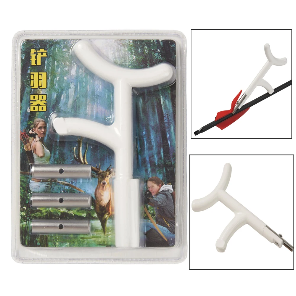 Herramienta para quitar plumas de flechas – Tiro con arco - imagen 2