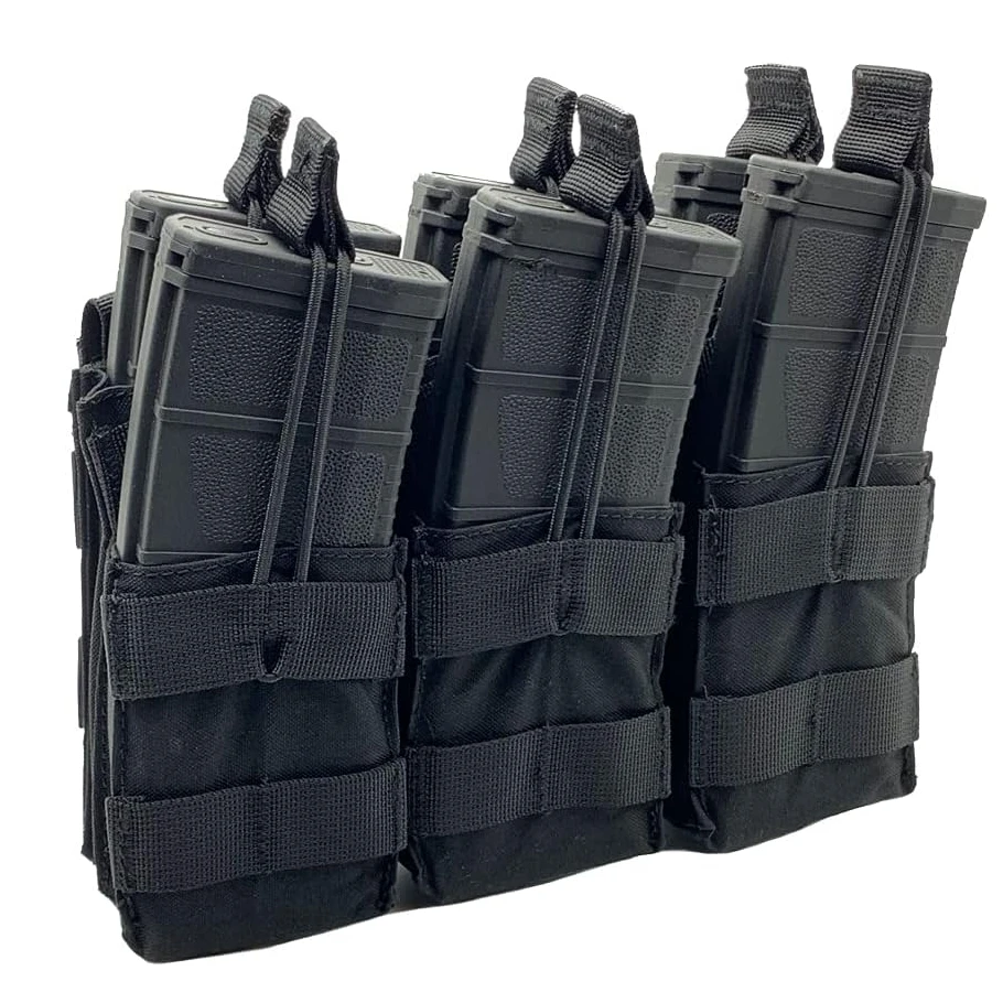 Portacargadores táctico abierto multicalibre compatible con M4