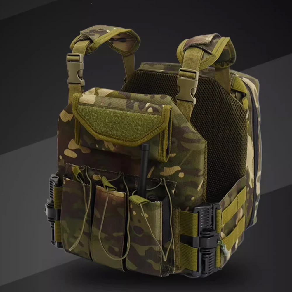 Chaleco táctico infantil camuflaje de combate protector - imagen 2