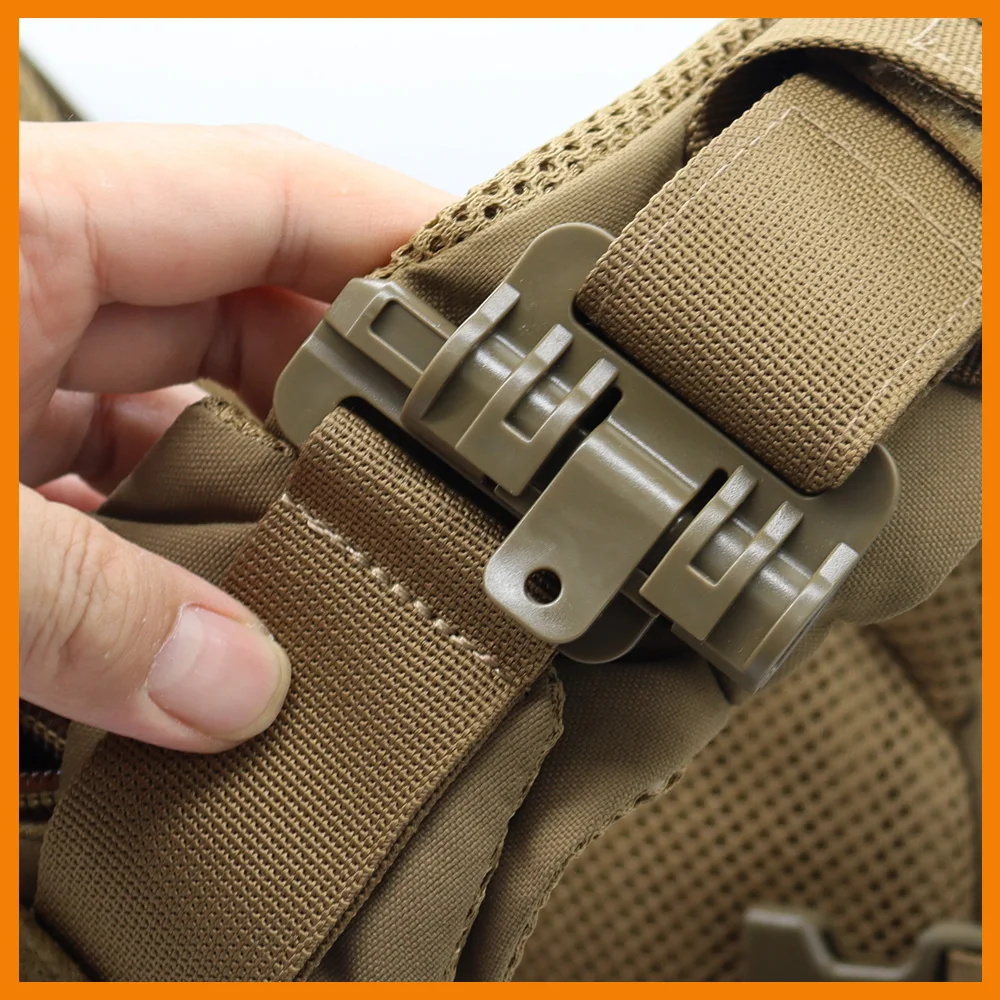 Hebilla liberación rápida para chaleco táctico – Conector hombro - imagen 5