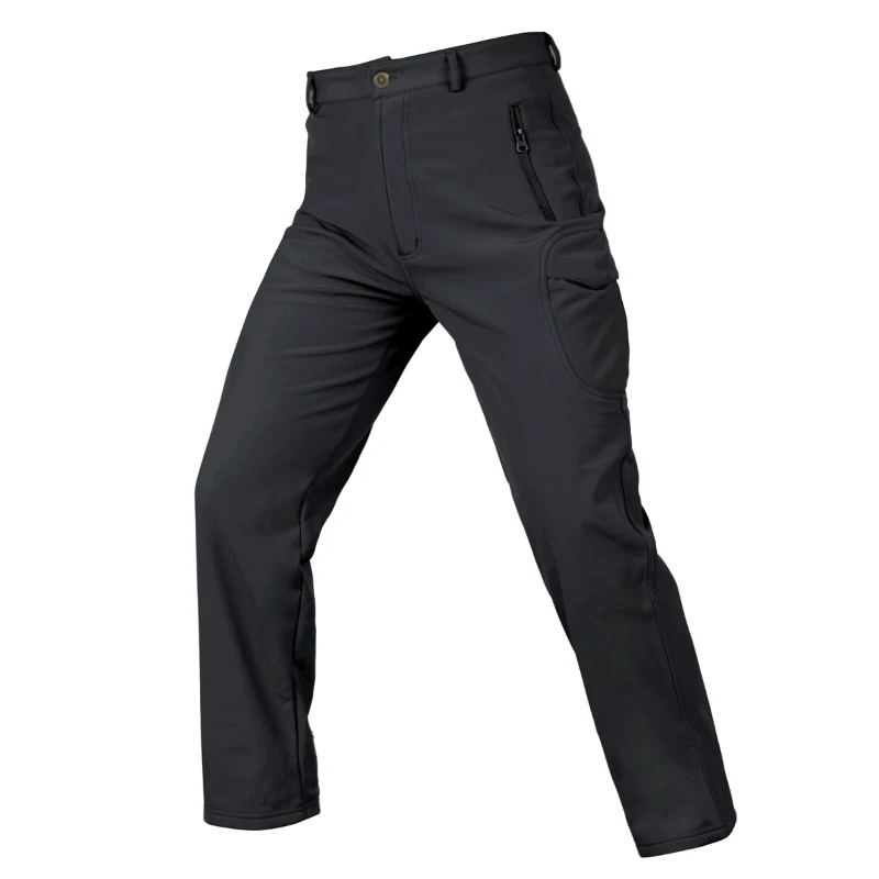 Pantalones tácticos softshell camuflaje piel de tiburón invierno - imagen 4