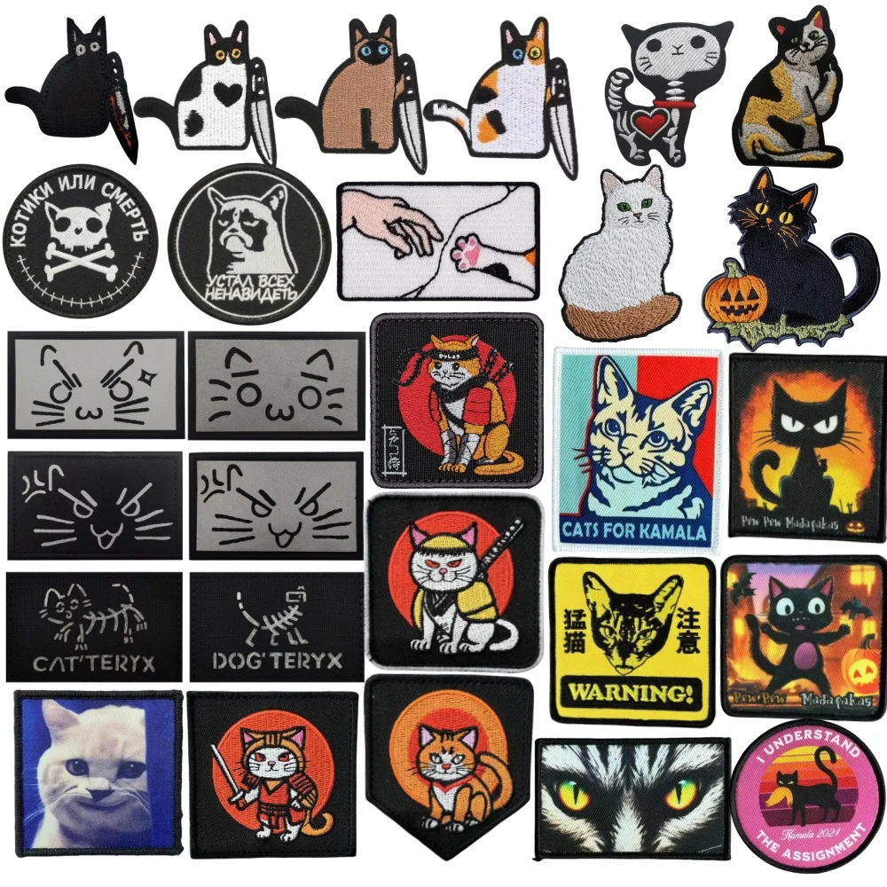 Muestra de parches de gato