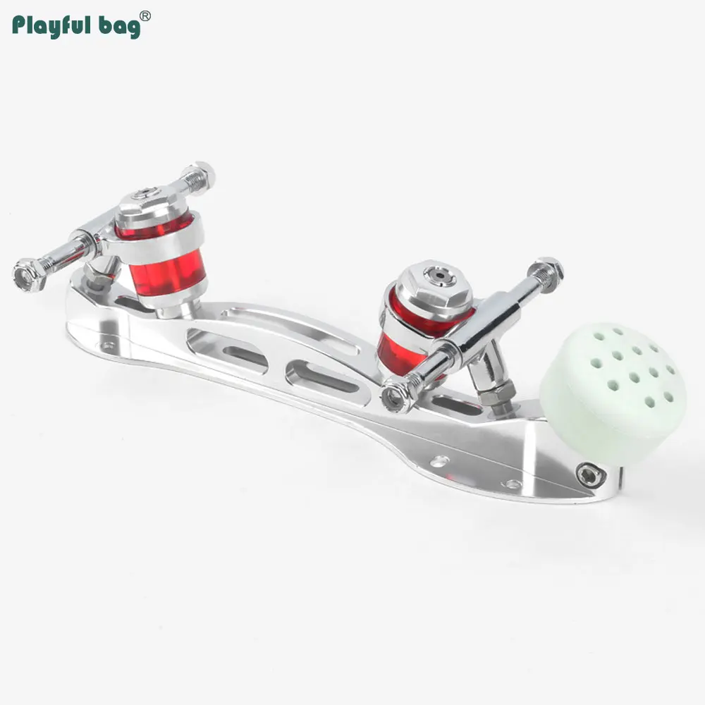 Patines tácticos de cuatro ruedas con soporte integrado para movilidad - imagen 2