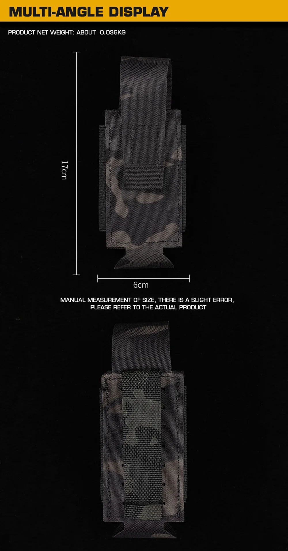 Muestra de colores disponibles para la bolsa KOLINLOV GP-03