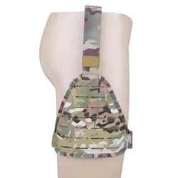 Kit MOLLE táctico de pierna: plataforma caída, funda de pistola láser