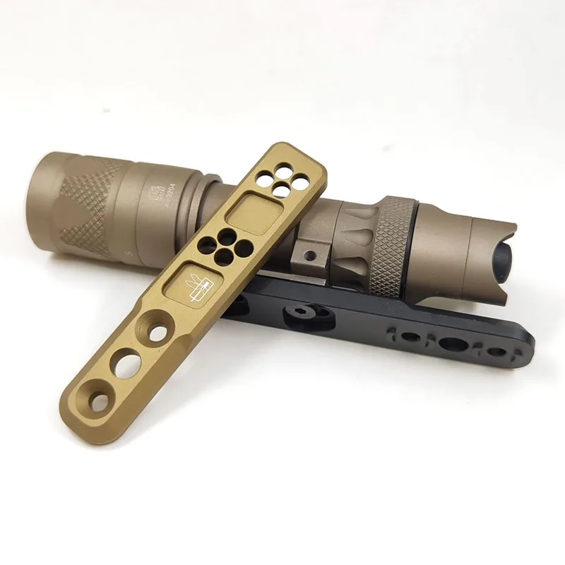 Accesorio de extensión CNC en aluminio anodizado negro mate