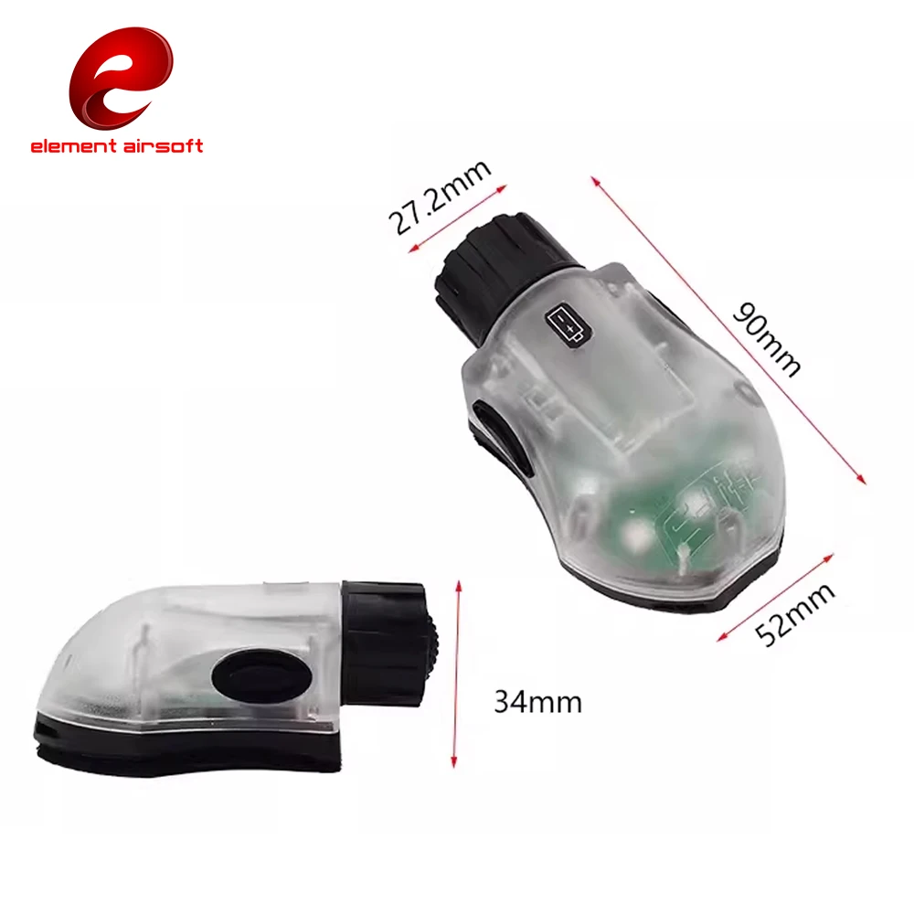 MANTA STROBE luz táctica estroboscópica IR para casco y supervivencia - imagen 4