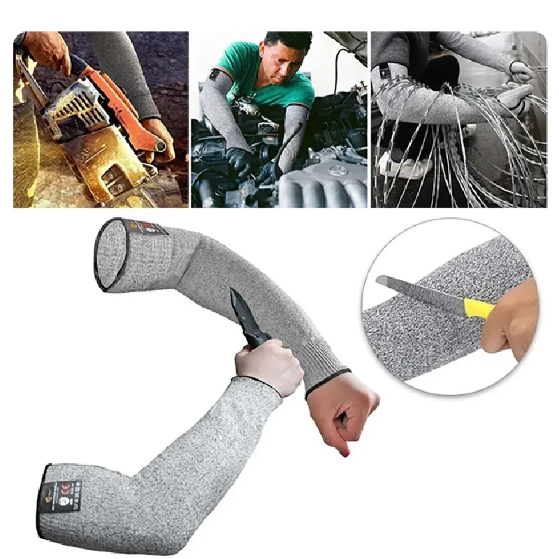 Manga protectora anticorte HPPE – Brazo trabajo seguridad exterior - imagen 2