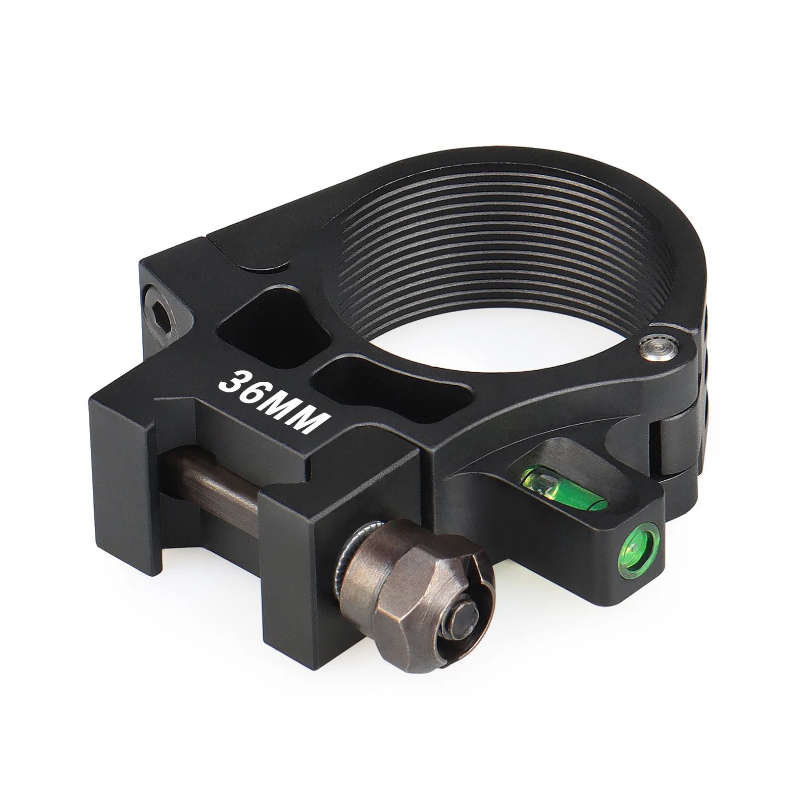 PVS-18 montura táctica anillo metálico con nivel para riel - imagen 3