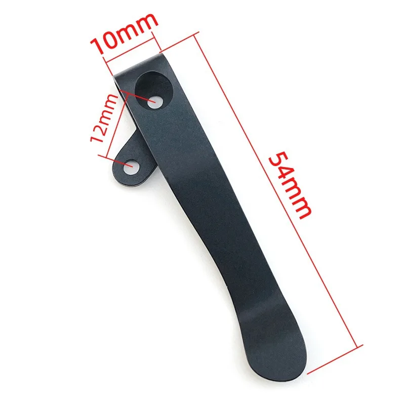 Clip de bolsillo de titanio para cuchillo