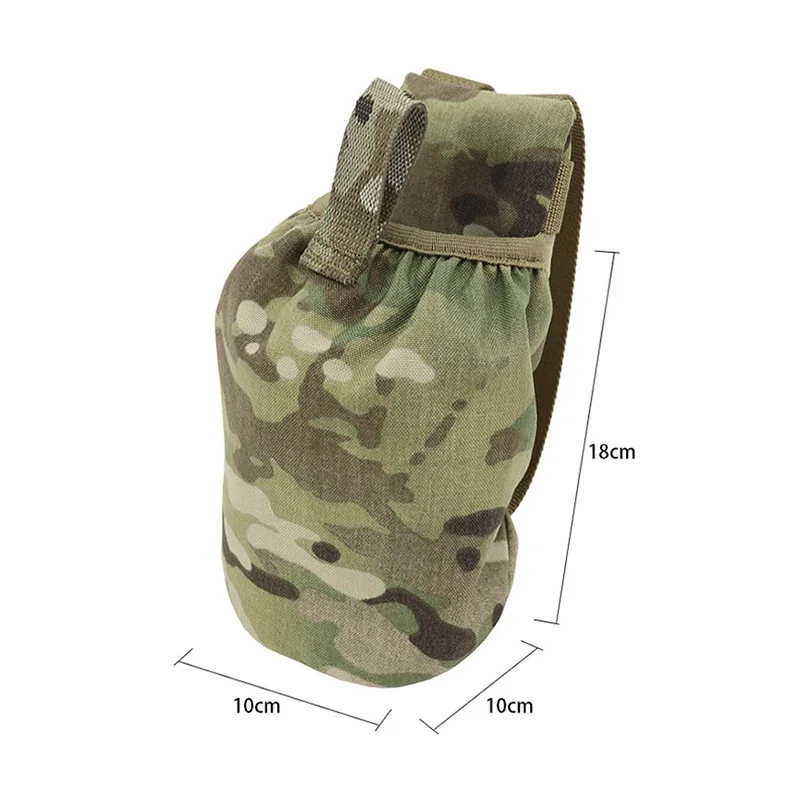 Portabotellas MOLLE 500D Desmontable para Equipamiento Táctico