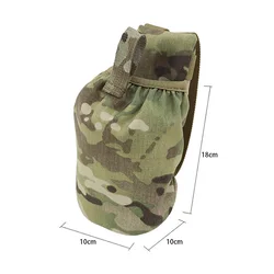 Portabotellas MOLLE 500D Desmontable para Equipamiento Táctico