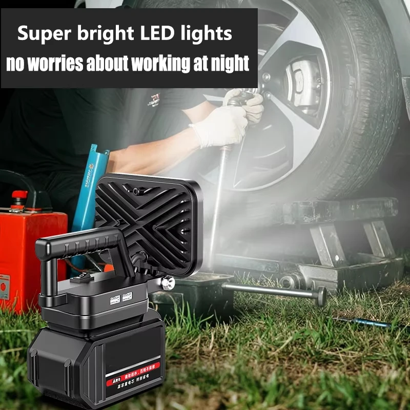 Dewalt linterna LED portátil para baterías con USB dual - imagen 5