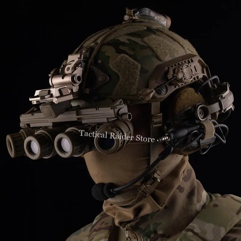 FMA Dummy NVG visión nocturna táctica con casco para rol - imagen 3
