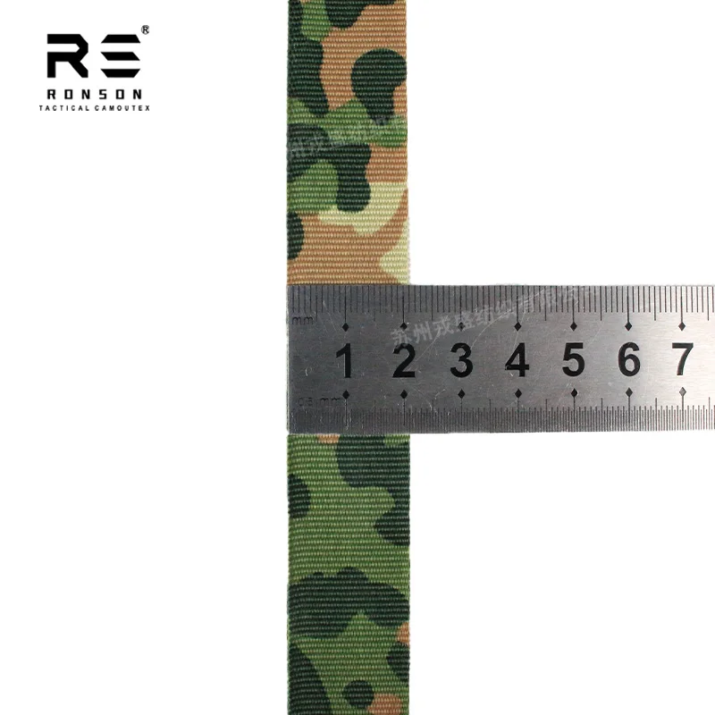 Correa táctica de nailon camuflaje multitono NFP apta NIR - imagen 4