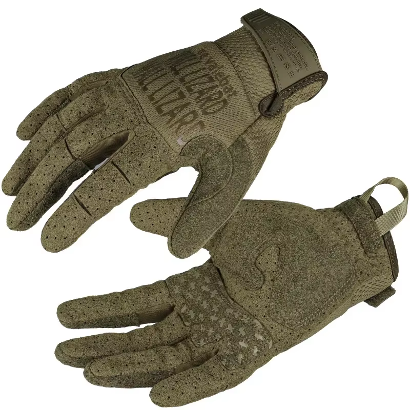 Guantes tácticos dedo completo transpirables para tiro y senderismo
