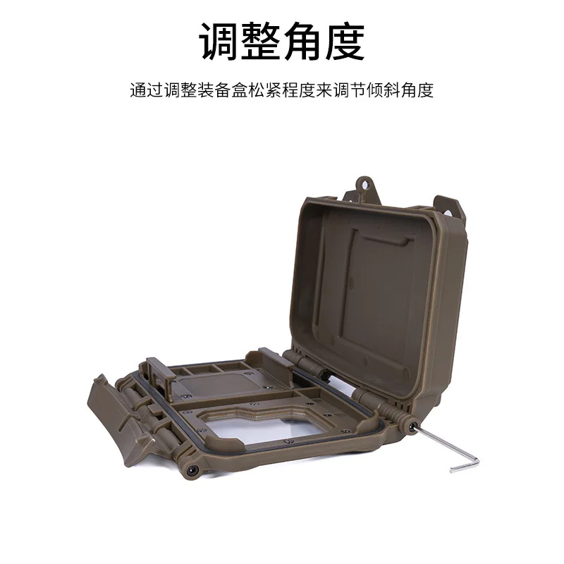 Soporte táctico para teléfono MOLLE universal POV con anclaje - imagen 4