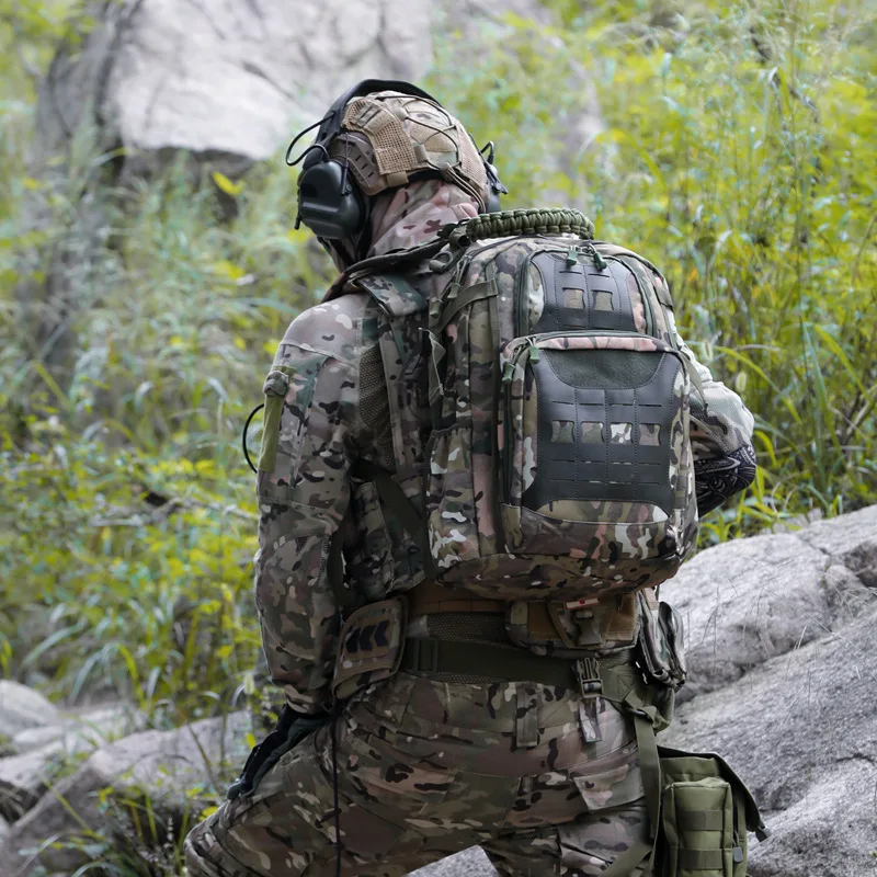 Mochila táctica Molle impermeable gran capacidad para trekking - imagen 2