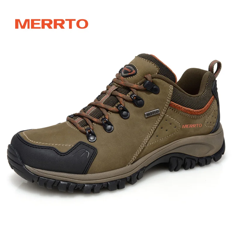MERRTO botas de senderismo en cuero unisex - trekking y outdoor - imagen 3