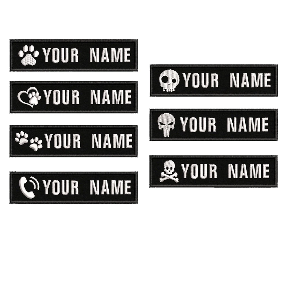 Patch con respaldo tipo velcro