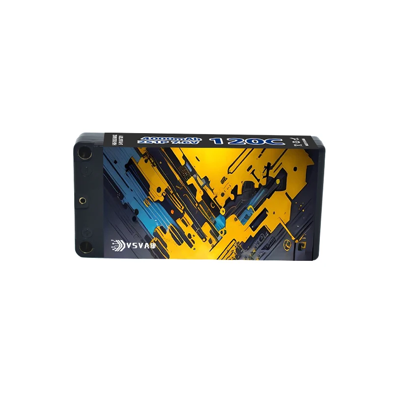 Batería LiPo 2S 7,6 V para RC 1/10 con carcasa rígida