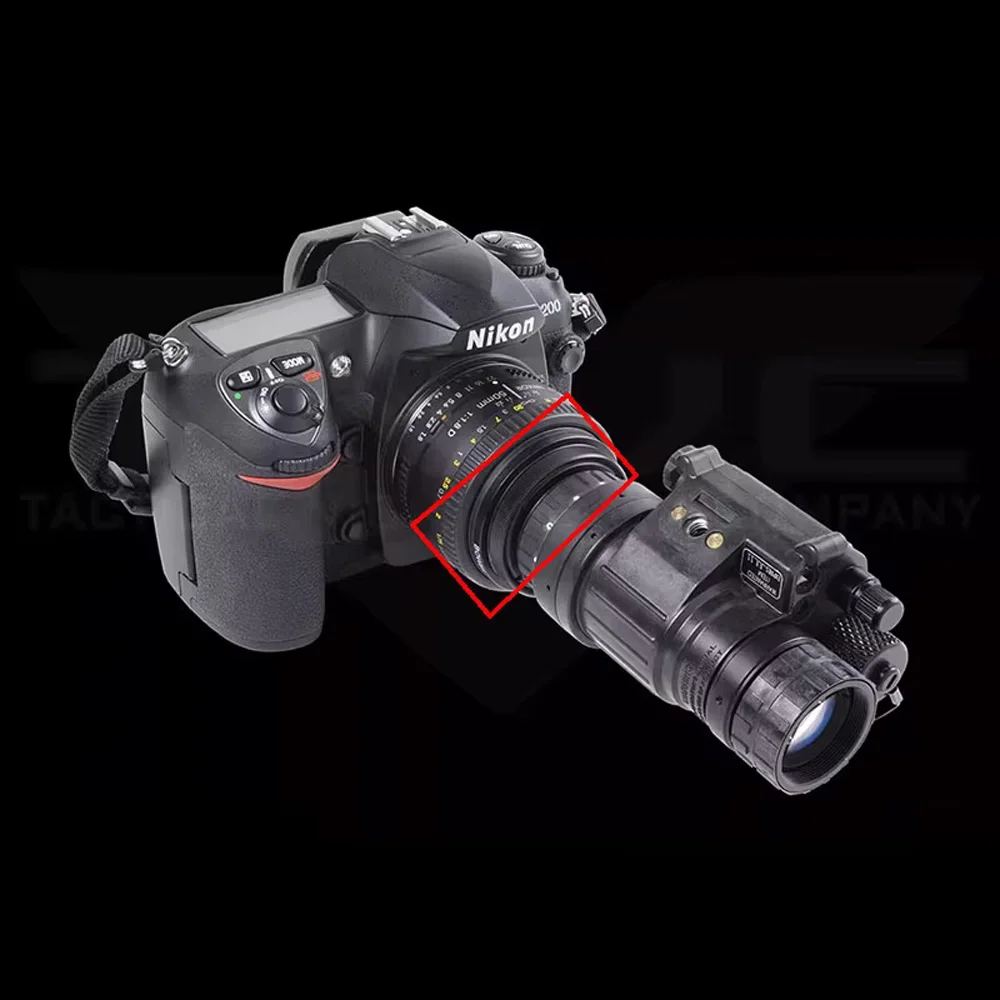 Anillo ocular PVS14 PVS31 adaptador cámaras DSLR – Visión nocturna - imagen 2