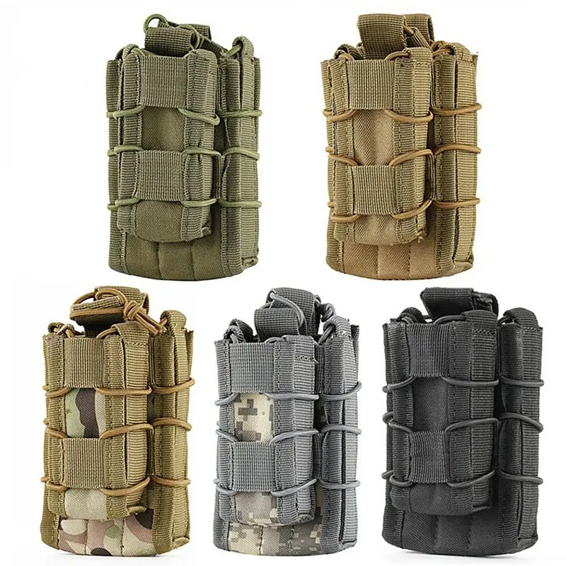 Bolsa táctica para cargadores de armas largas caza y combate - imagen 3
