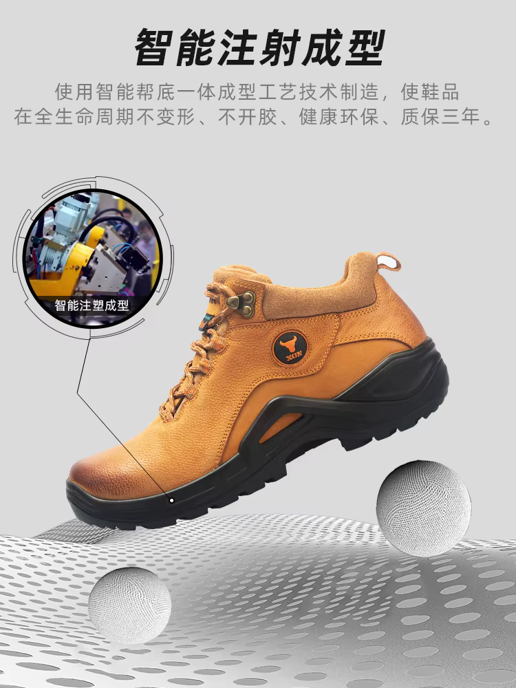 XGN Botas tácticas hombre impermeables piel vacuna desierto senderismo - imagen 5