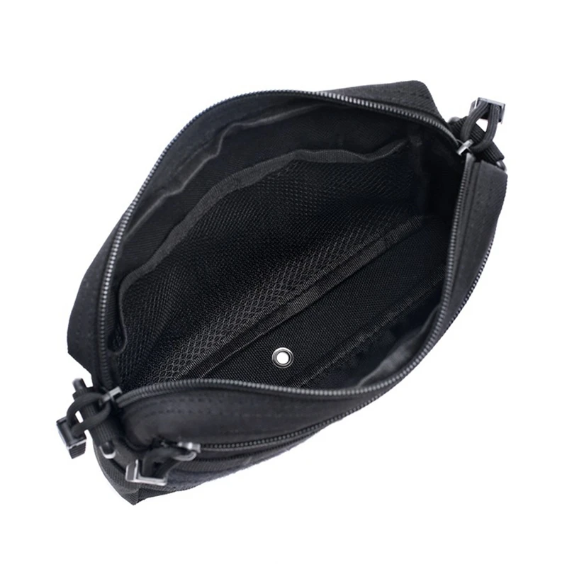 Bolsa táctica MOLLE horizontal multiusos EDC para chaleco y riñonera - imagen 4
