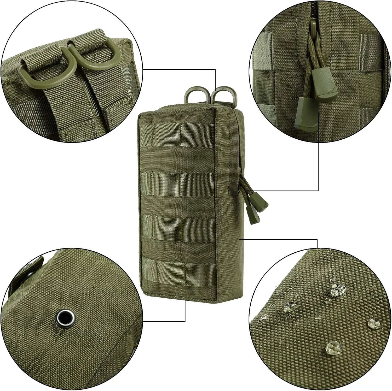 Nailon 1000D impermeable y uso exterior