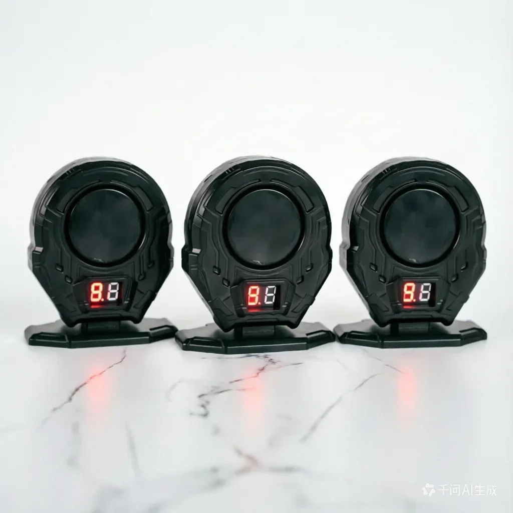 Dardos láser infrarrojos mini con puntuación automática, luces y sonido