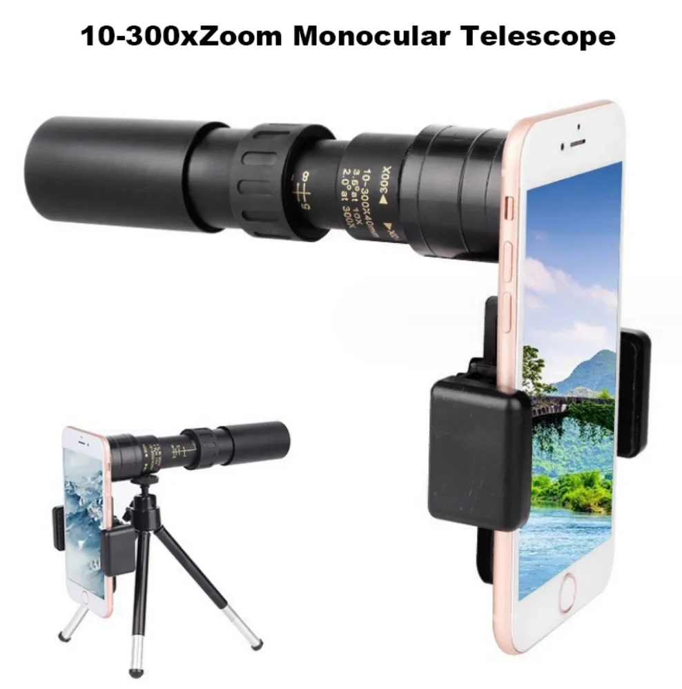 Vista del monocular con enfoque ajustable