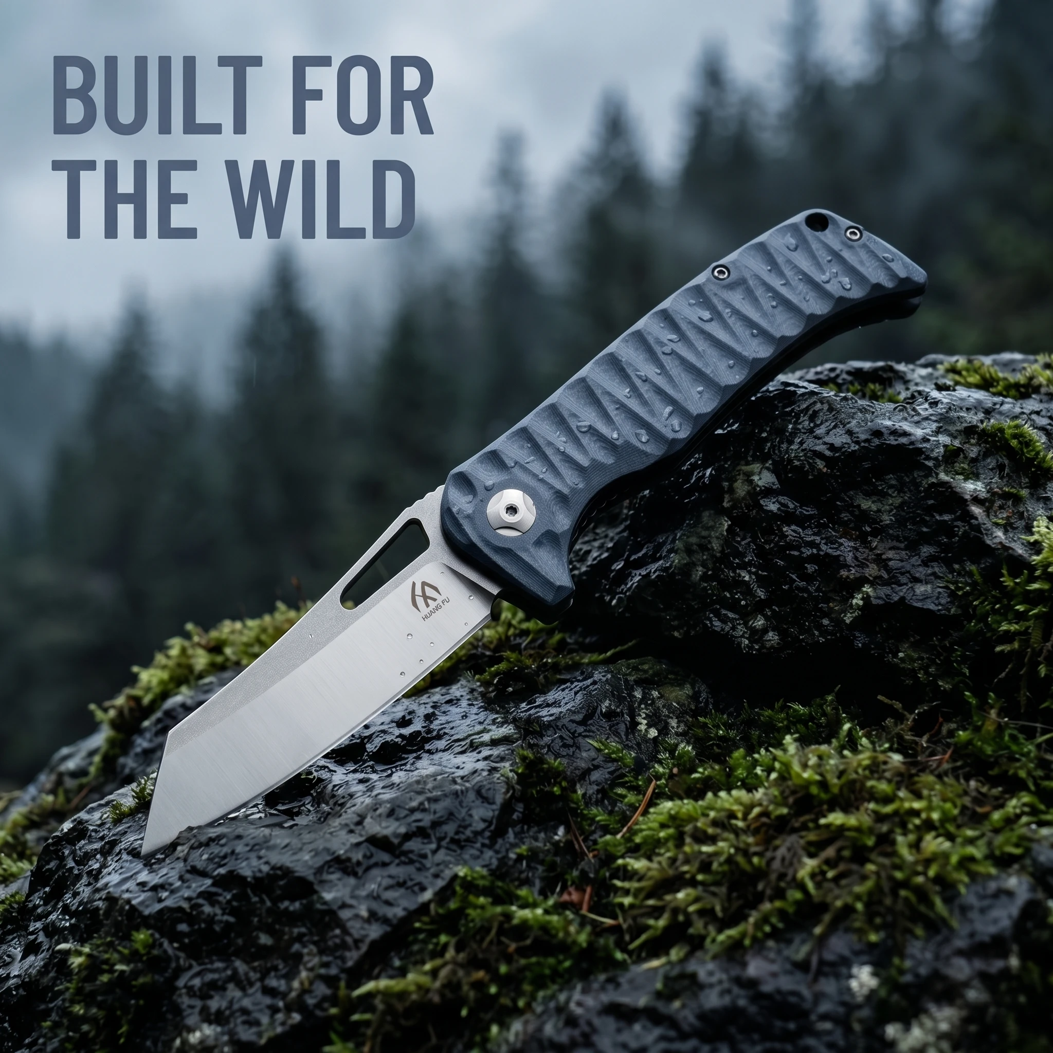 Cuchillo plegable táctico multifunción para exteriores y camping - imagen 3