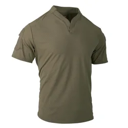 Camiseta Táctica Tom Secado Rápido Seda de Hielo Hombre Verano