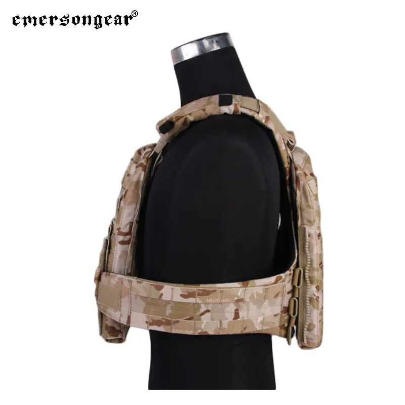 Emersongear chaleco táctico AVS MOLLE adaptable portaplacas arnés - imagen 4