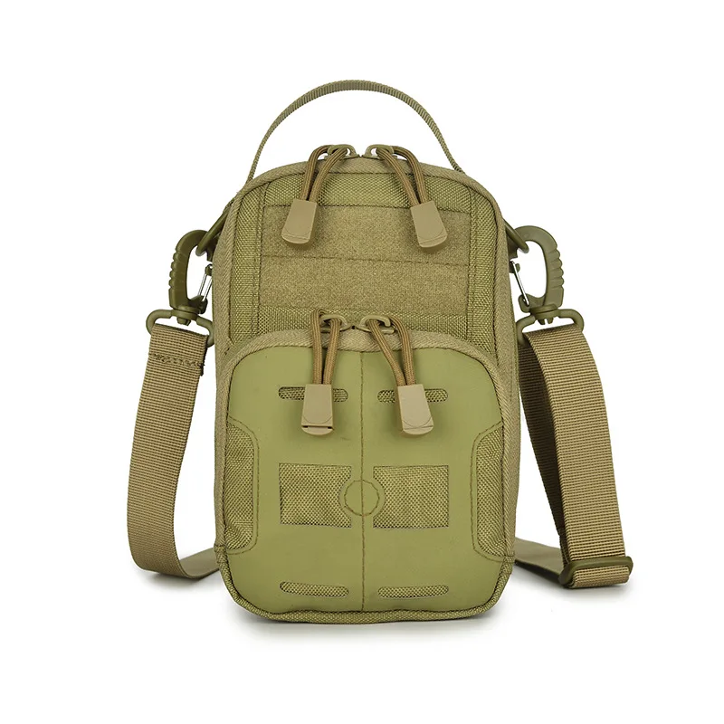 Bolsa táctica para teléfono con estilo militar y sistema MOLLE