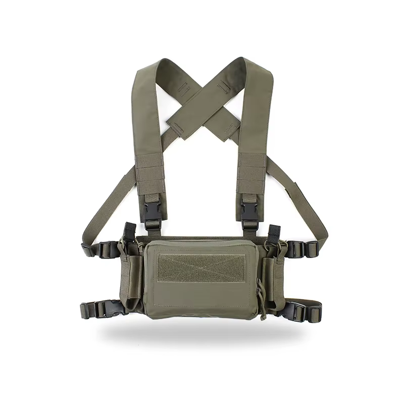 D3CRM 2.0 aparejo pecho MOLLE estilo Haley airsoft - imagen 3